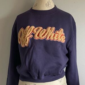 Vintage OFF-WHITE crop sweater